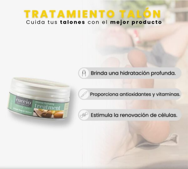 Crema de tratamiento para talón