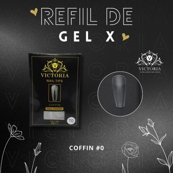 Refil de gel x Coffin  victoria #0
