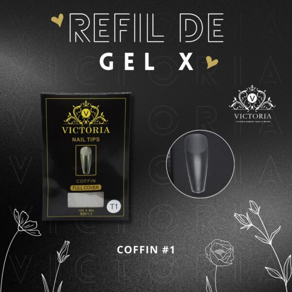 Refil de gel x Coffin  victoria #1