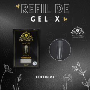 Refil de gel x Coffin  victoria #3