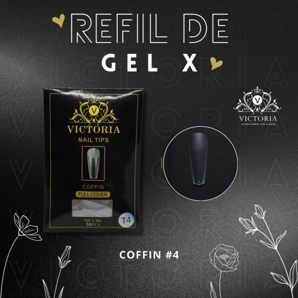 Refil de gel x Coffin  victoria #4