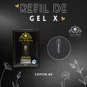 Refil de gel x Coffin  victoria #6