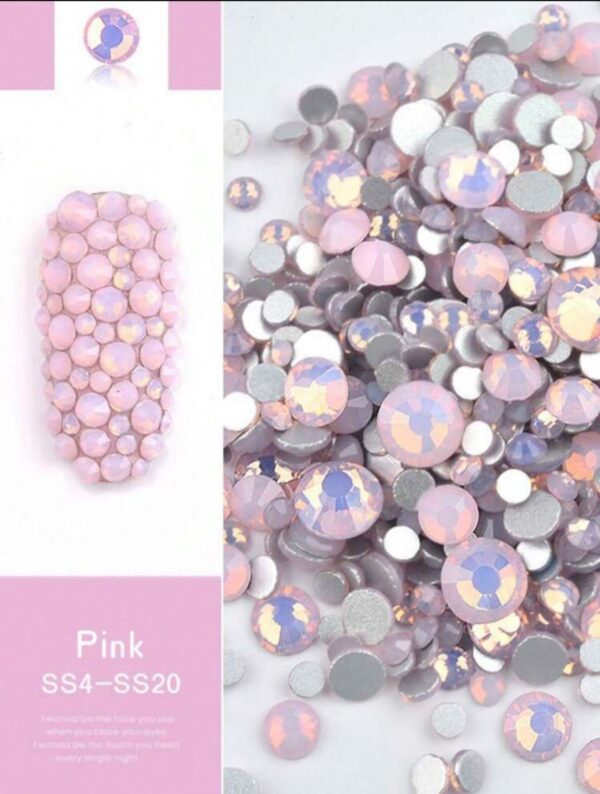 Mix perlas opal rosa 1529