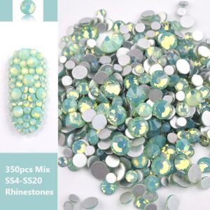 Mix perlas opal verde 1536