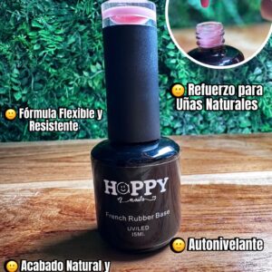French Rubber Base Happy Nails  UV/LED 15 ML