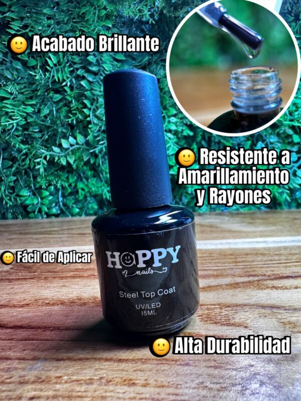 Steel Top Coat Happy Nails 15ML